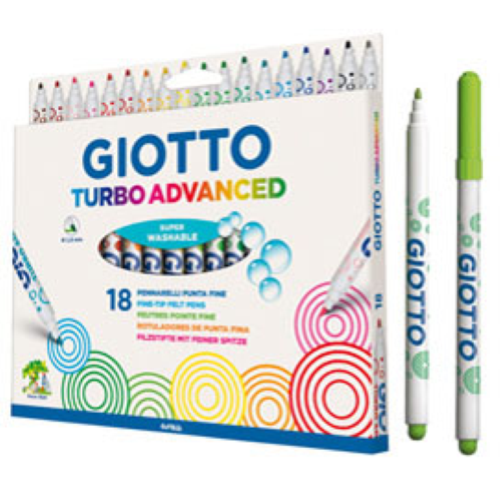 GIOTTO TURBO ADVANCED PENNARELLI CONF. 18 Pz.
